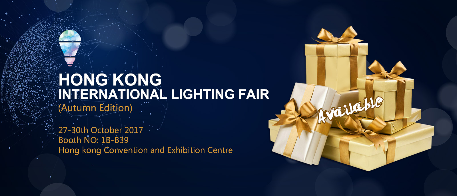 Hong Kong International Lighting Fair(27-30th, October, 2017