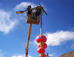 Lamps supported by LED street light China come into use in Nagin Bridge, Lhasa