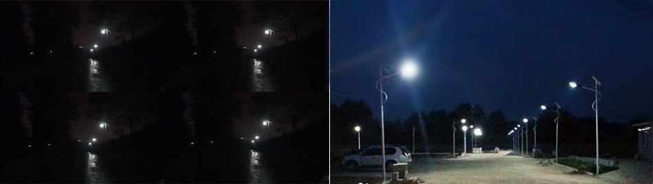 LED Chinese street light is better-than-expected in rainy and foggy days