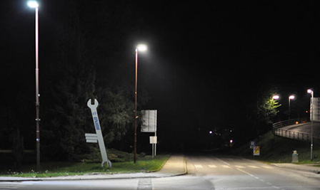 BBE LED Street lights in Slovenia