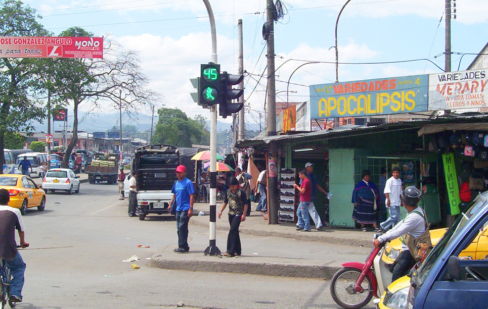 BBE LED Traffic Light in Colombia