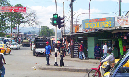 BBE LED Traffic Light in Colombia