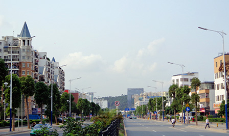 BBE LU8 Street Light Installed in Shenzhen, China