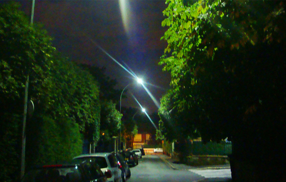 E40 Retrofit LED Street Light, SP90 in Paris, France