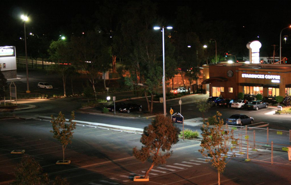 LED Parking Lot Lights LU6 in Australia