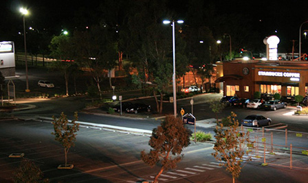 LED Parking Lot Lights LU6 in Australia