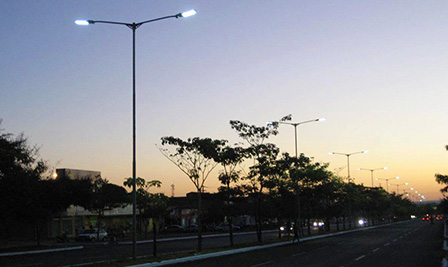 LED Street Light, LU6 in Palmas, Brazil
