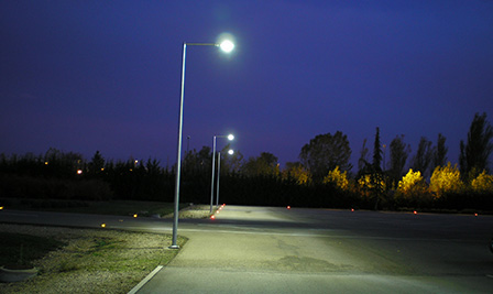 LED Street Light, LU2 in Gerona, Spain