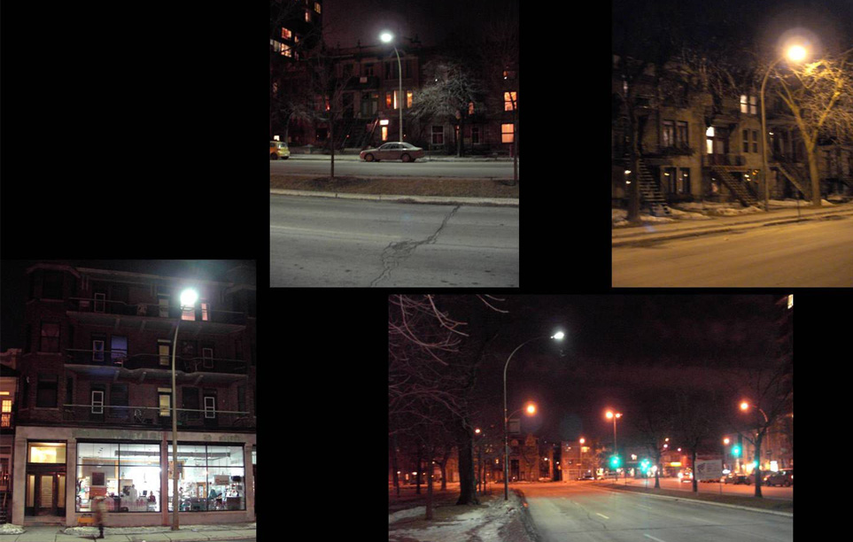 LED Street Light, LU4 in Montréal, Québec, Canada