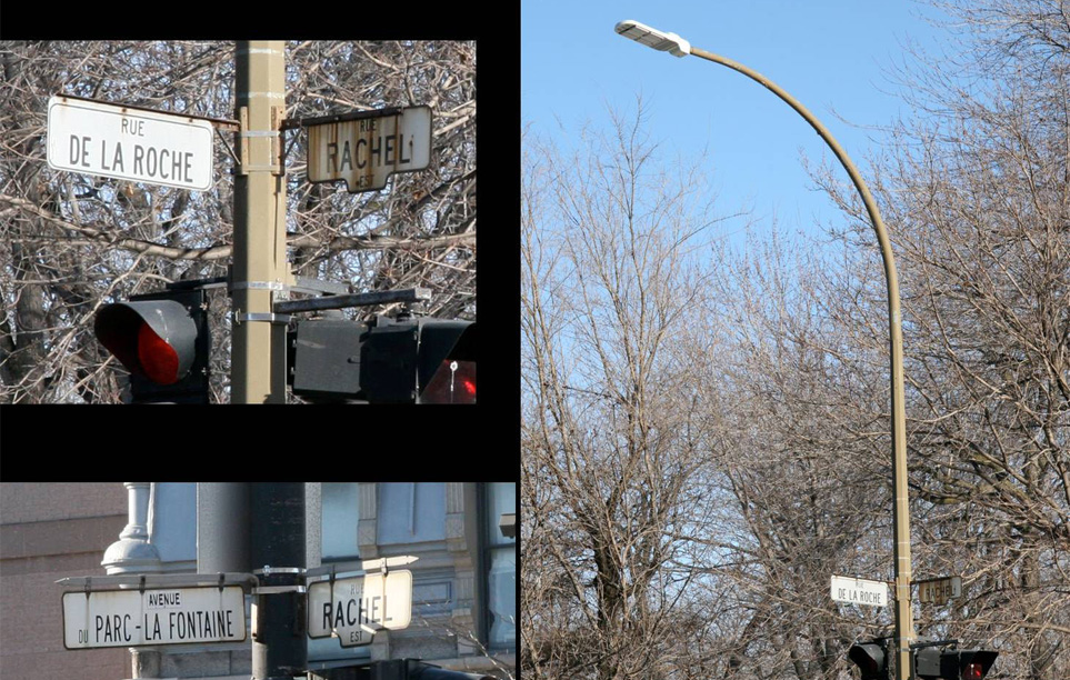 LED Street Light, LU4 in Montréal, Québec, Canada