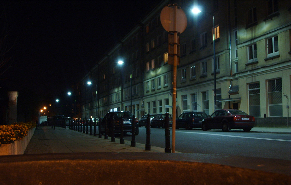 LED Street Light, LU4 at Dzielna Street in Warsaw Poland