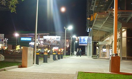 LED Street Light, LU4 at Ostrobramska Street in Warsaw Poland