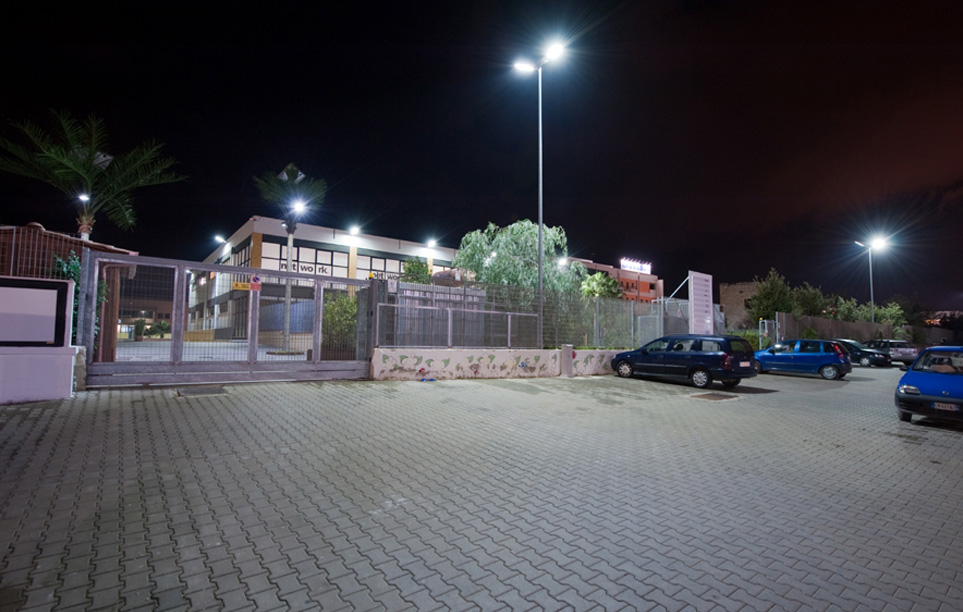 LED Street Light in Molfetta Italy