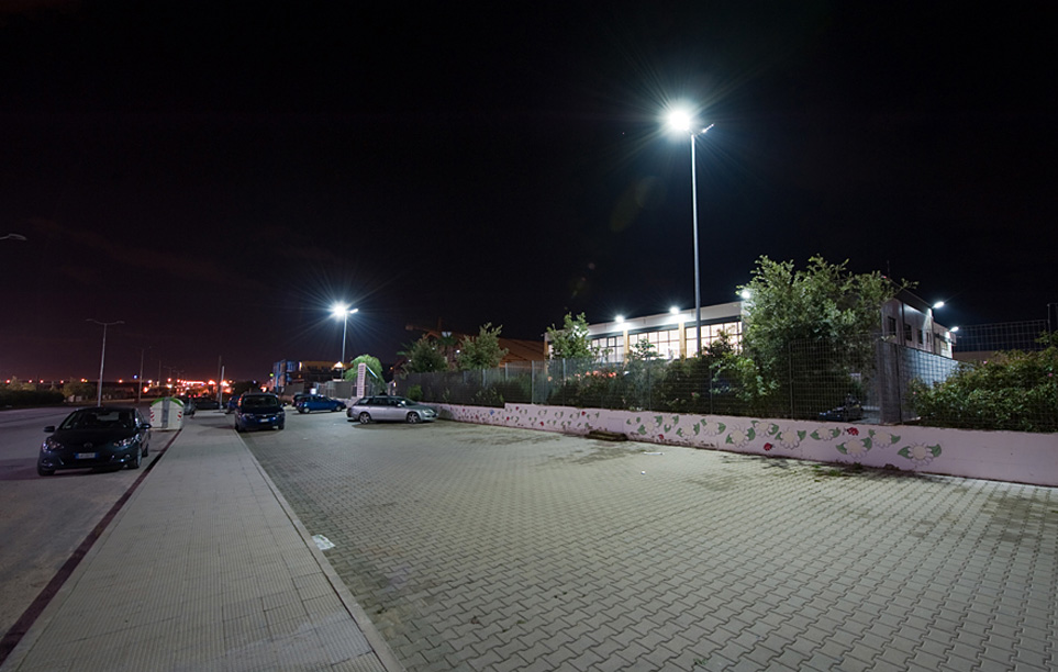 LED Street Light in Molfetta Italy