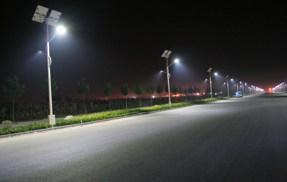LED Street Light Project in Hebei China