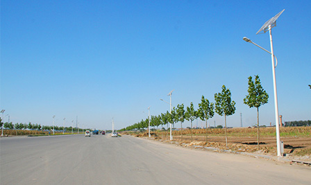 LED Street Light Project in Hebei China