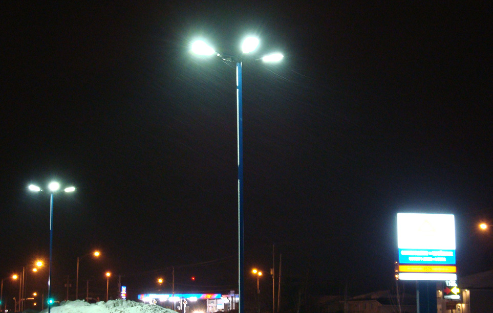 LED Street Lighting LU6 in Montreal Canada