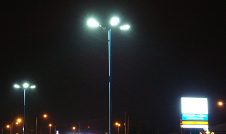 LED Street Lighting LU6 in Montreal Canada