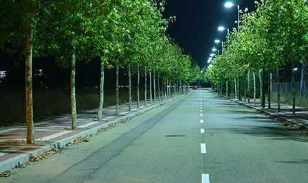 LED Street Lighting Project, LU4 and LU6 in Barcelona, Spain