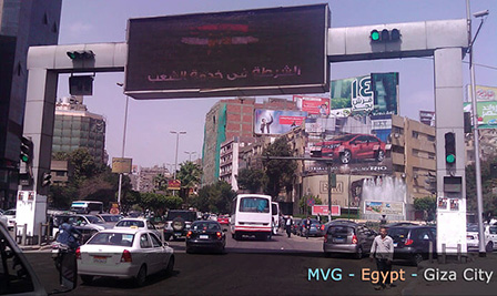 LED Traffic Lights from BBE in Egypt