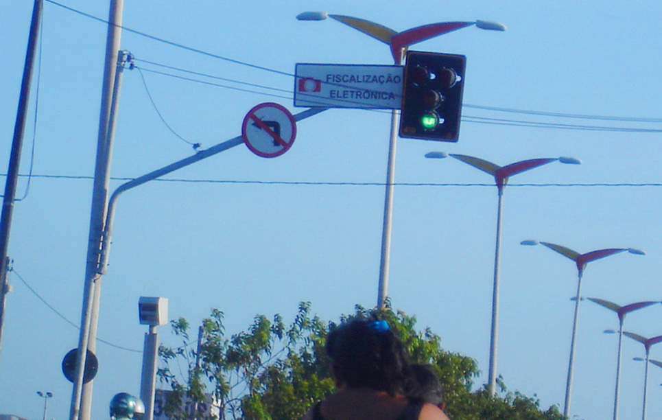 LED Traffic Light in Brazil