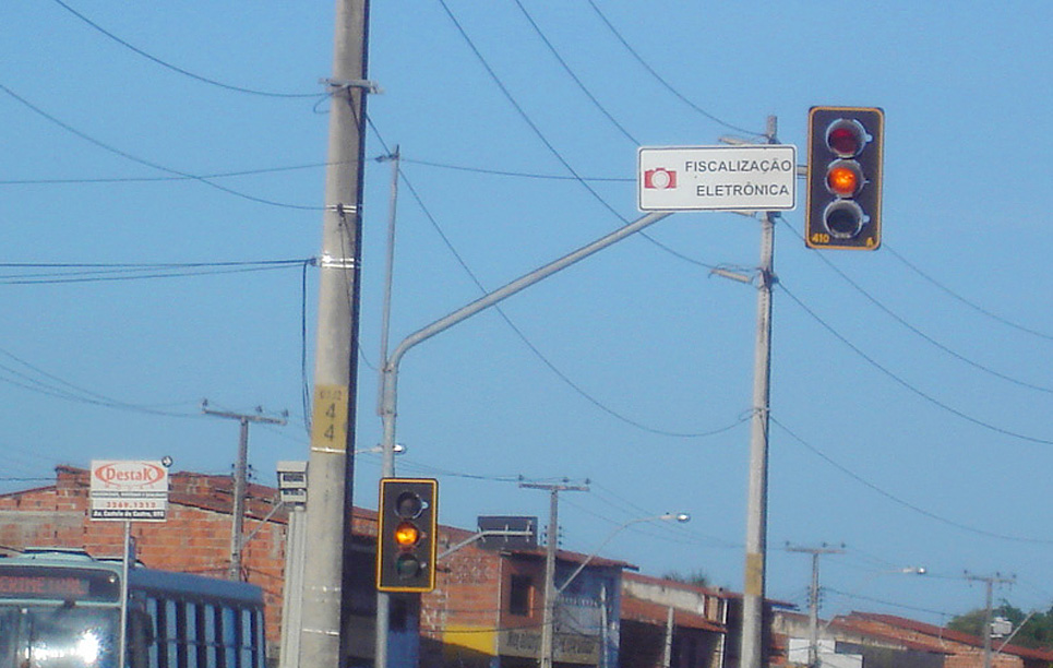 LED Traffic Light in Brazil