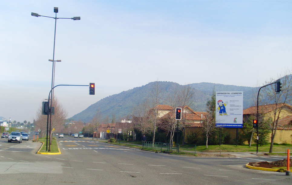 LED Traffic Light in Chile