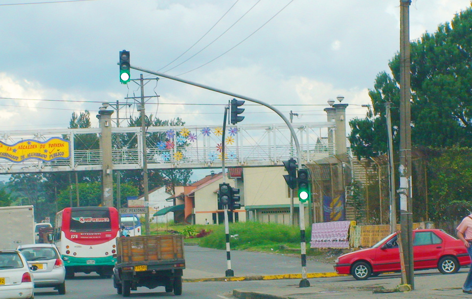 LED Traffic Light in Colombia