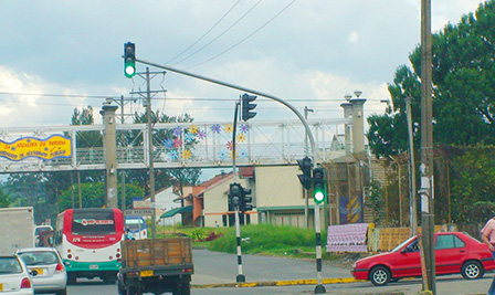 LED Traffic Light in Colombia