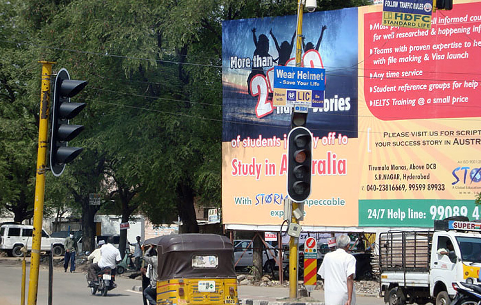 LED Traffic Light in Hyderabad, India