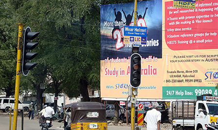 LED Traffic Light in Hyderabad, India