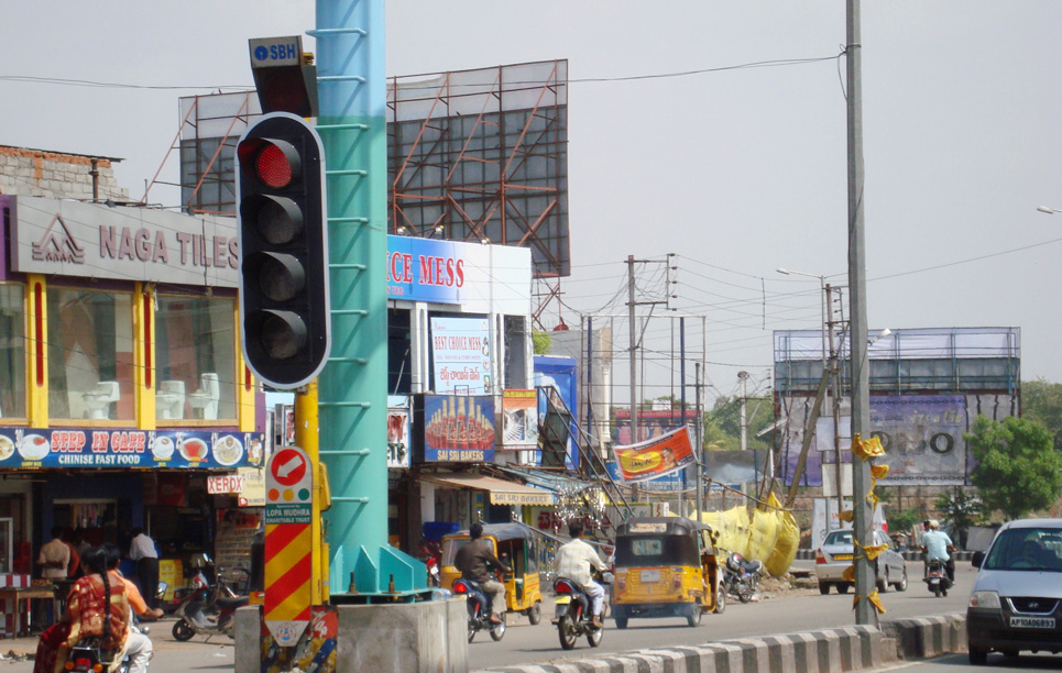 LED Traffic Light in Hyderabad India2