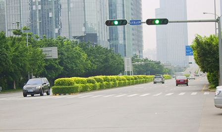 LED Traffic Light project in city hall of Shenzhen