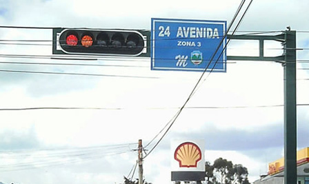 LED Traffic Light Project in Guatemala