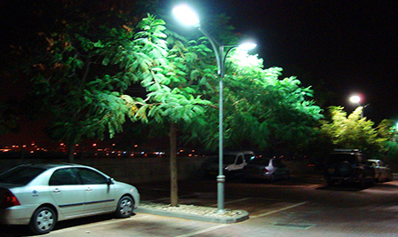 BBE LED Street Light, LU4 in Israel