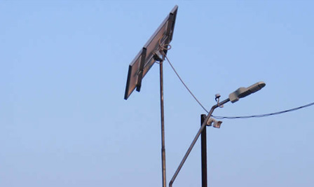 BBE Solar LED Street Lighting, LU2 in Deva, Romania