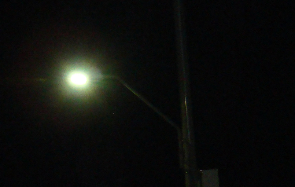 Solar LED Street Light, LU1 in Israel