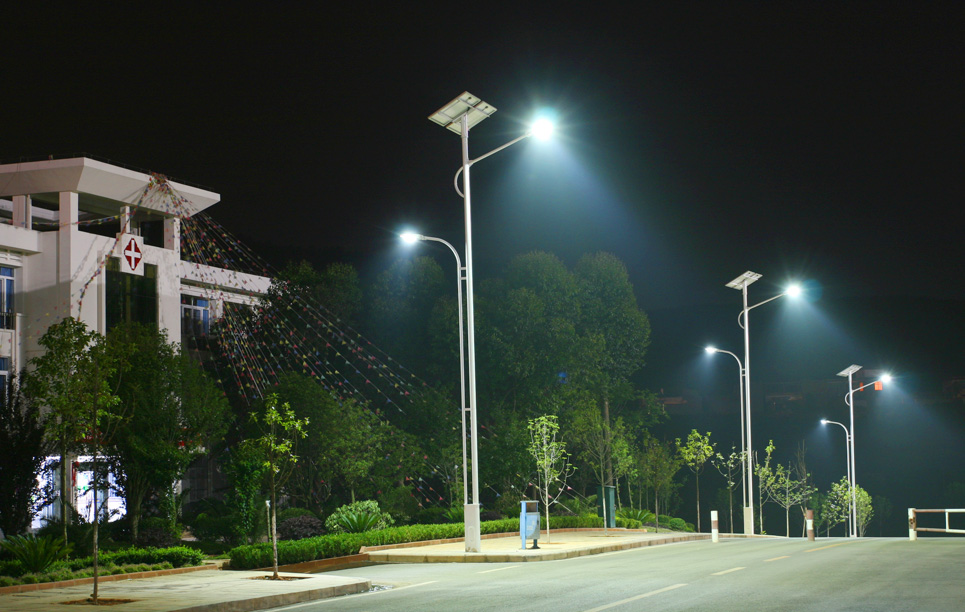 Solar LED Street Light LU2 in Kunming China
