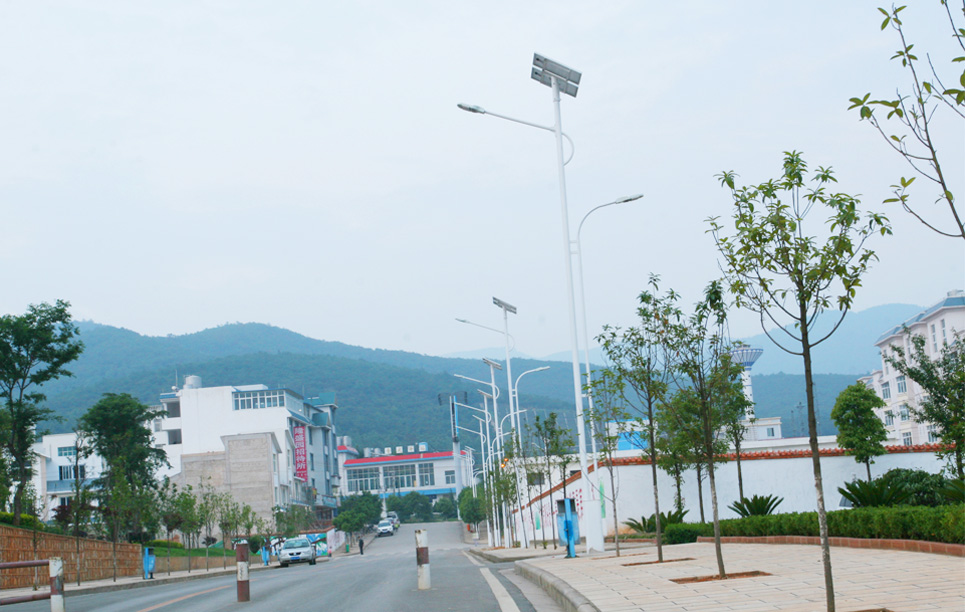 Solar LED Street Light LU2 in Kunming China