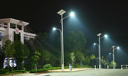 Solar LED Street Light LU2 in Kunming China