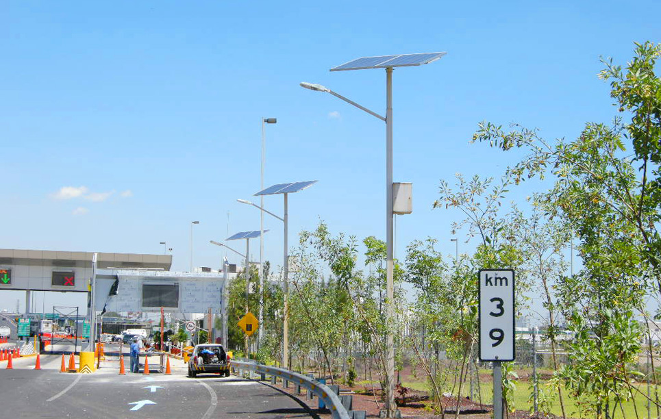 Solar LED Street Light LU2 in Mexico