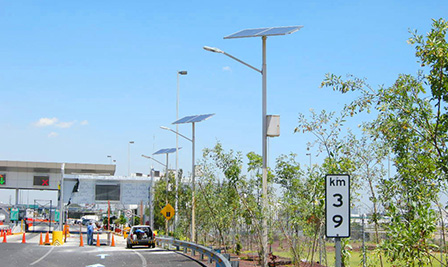 Solar LED Street Light LU2 in Mexico