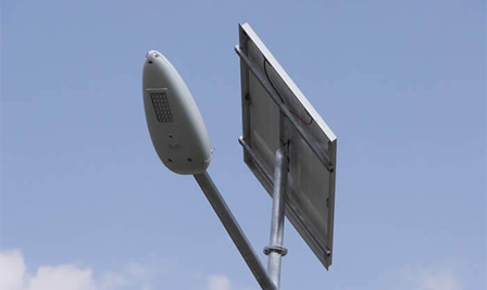 Solar LED Street Light, SP90 in Dubno, Slovak