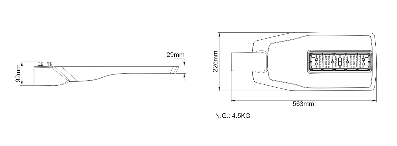 LED Street Light - LDC series