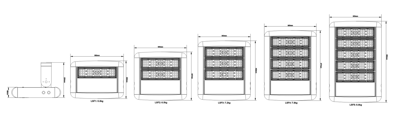 LED Flood Light - LSF series